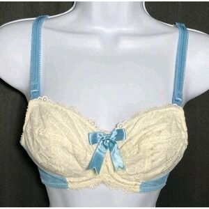 2x Cake Lingerie Soft-Cup Coquette Maternity Nursing Bundle Non-Wire Bra 34E